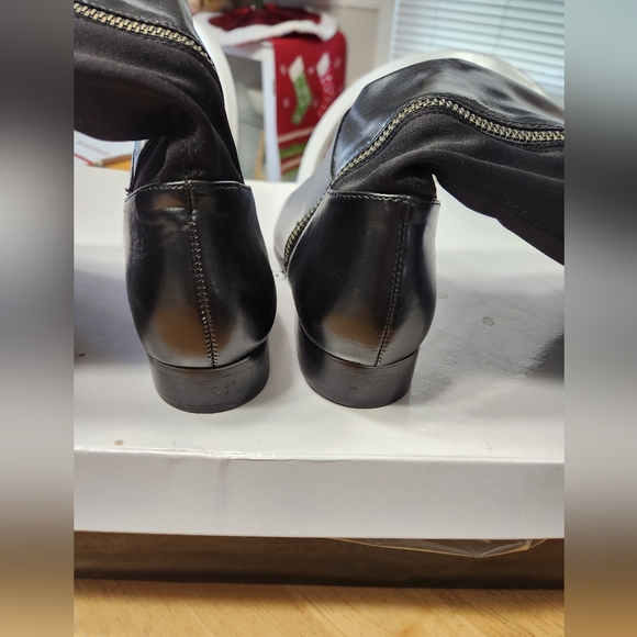 (SOLD) Alfani Drew Black Knee High Boot - Picture 7 of 8
